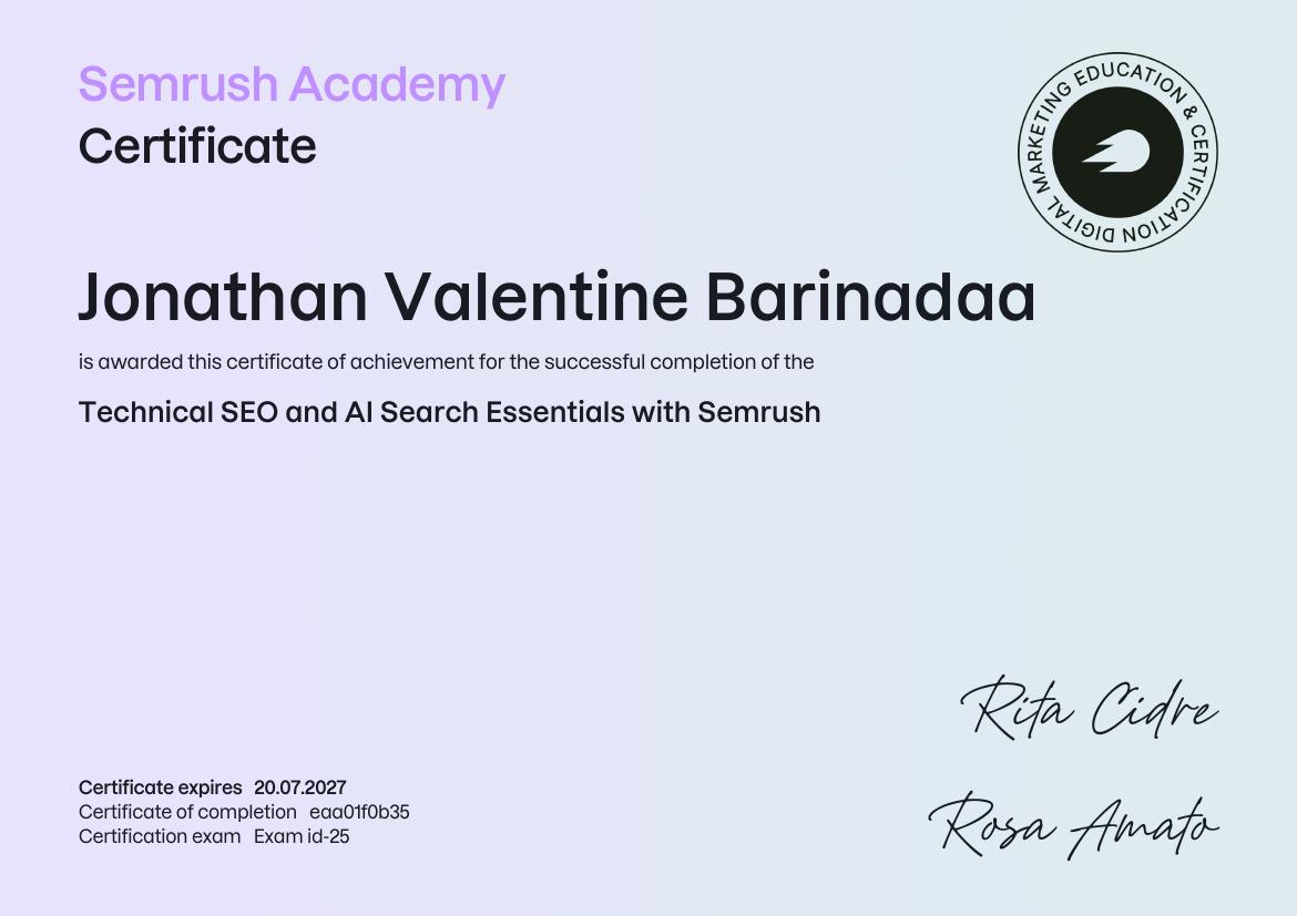 Semrush — Technical SEO & AI Search